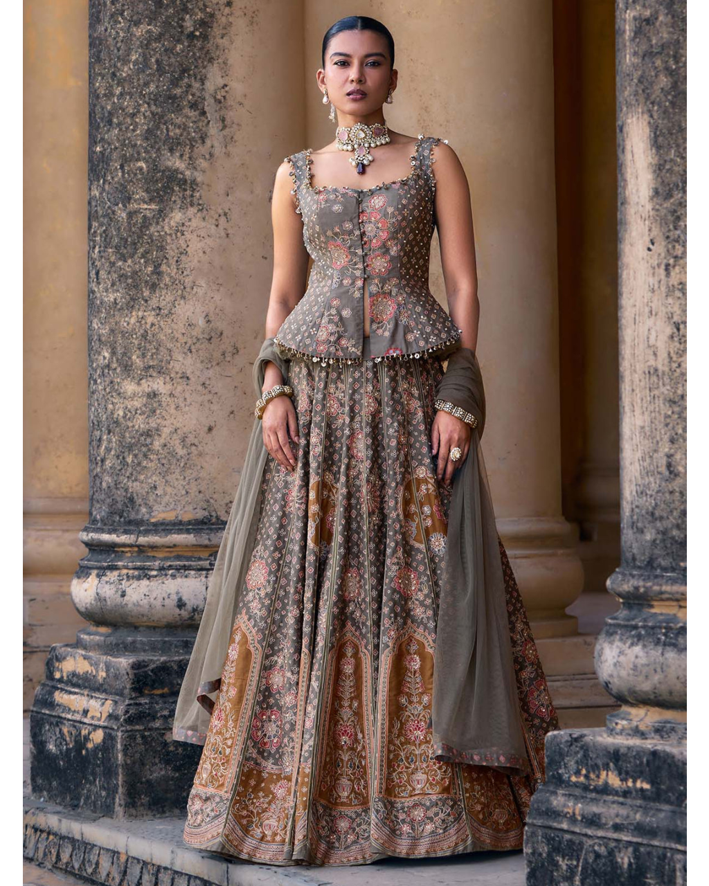 Zikr Lehenga Set