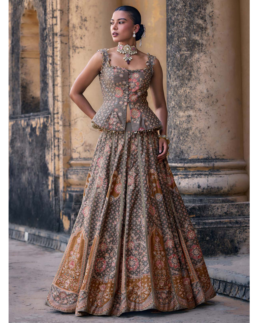 Zikr Lehenga Set