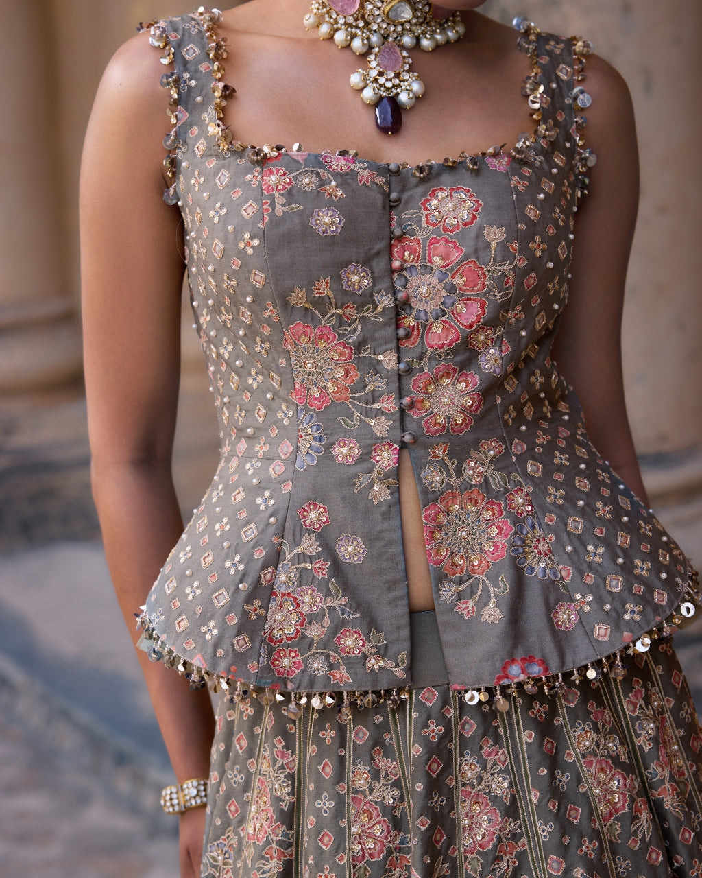 Zikr Lehenga Set