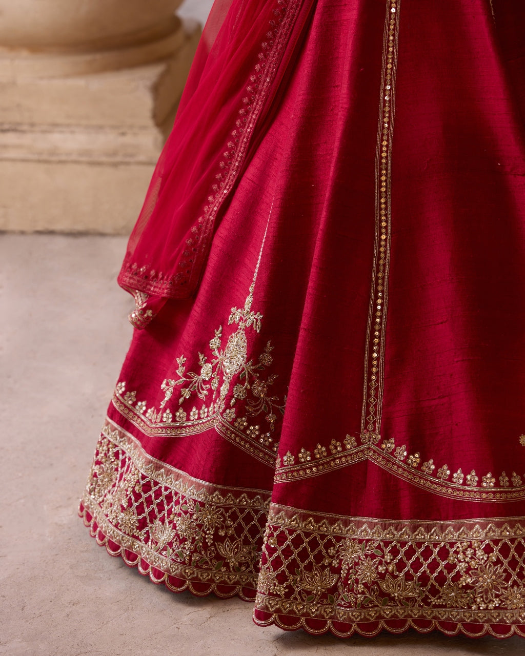 Raqs Lehenga Set