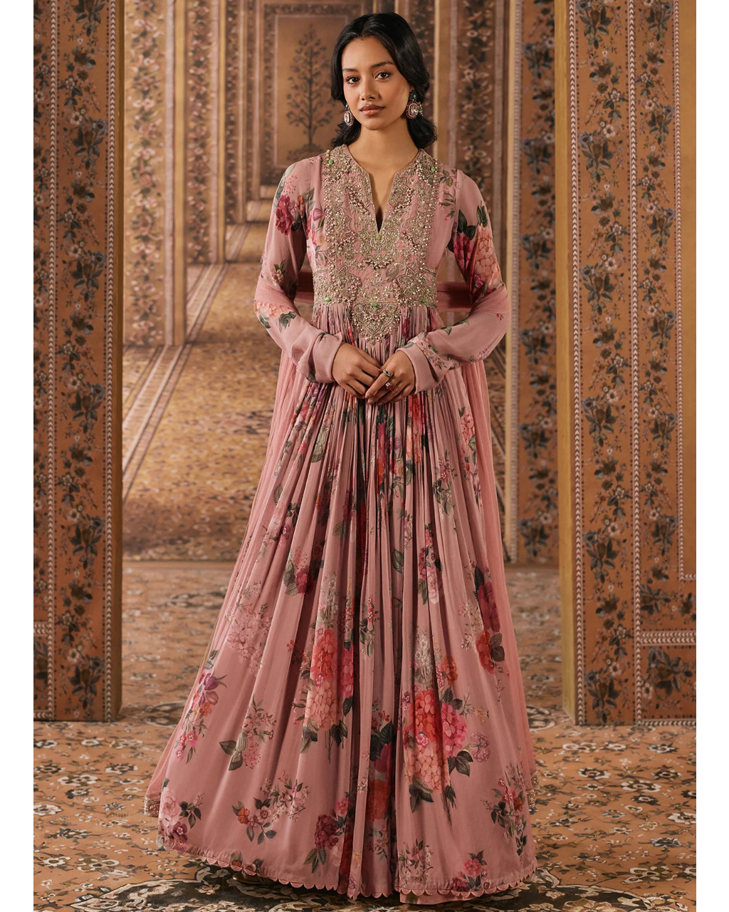 Nisbat Anarkali Set
