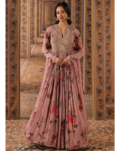 Nisbat Anarkali Set