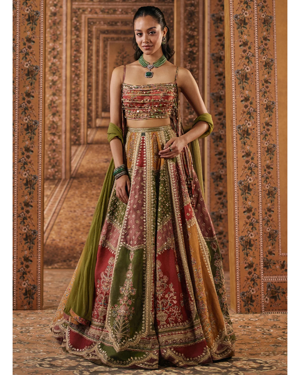 Jhoom Lehenga Set