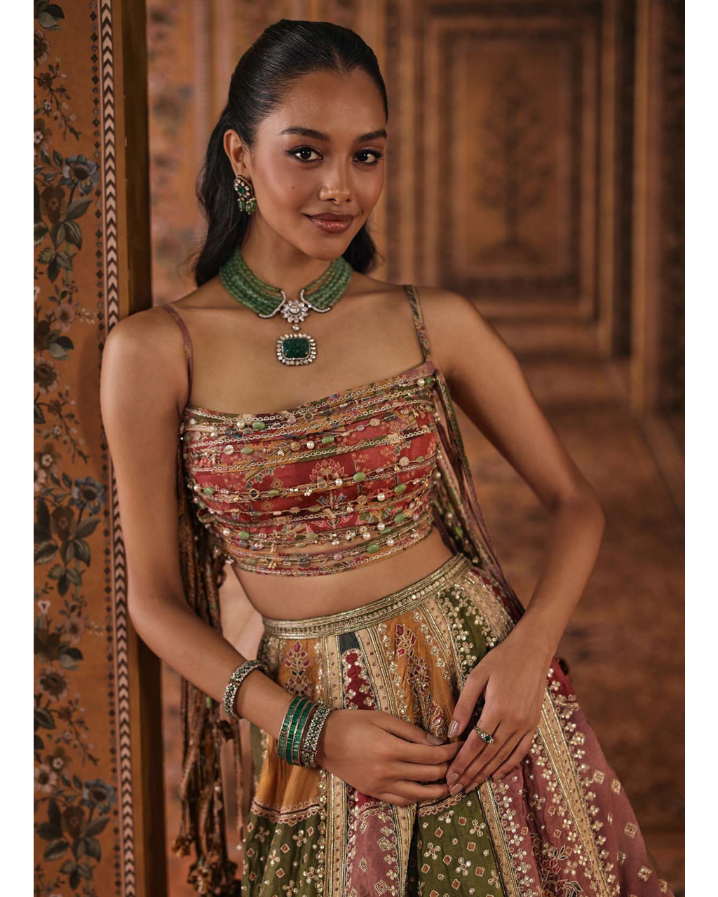 Jhoom Lehenga Set