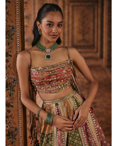Jhoom Lehenga Set