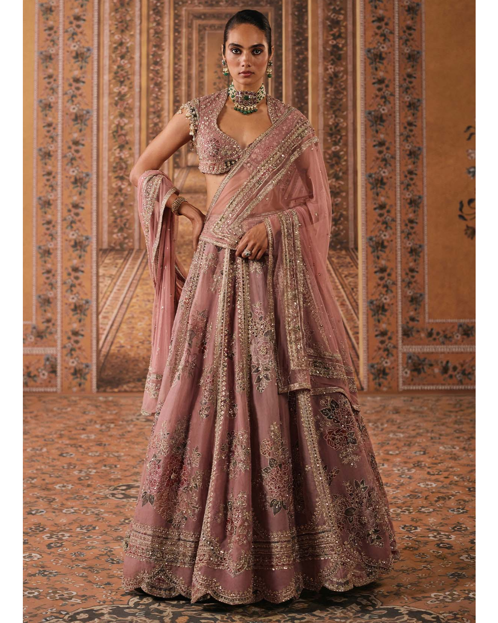Pink Khumaar Lehenga Set