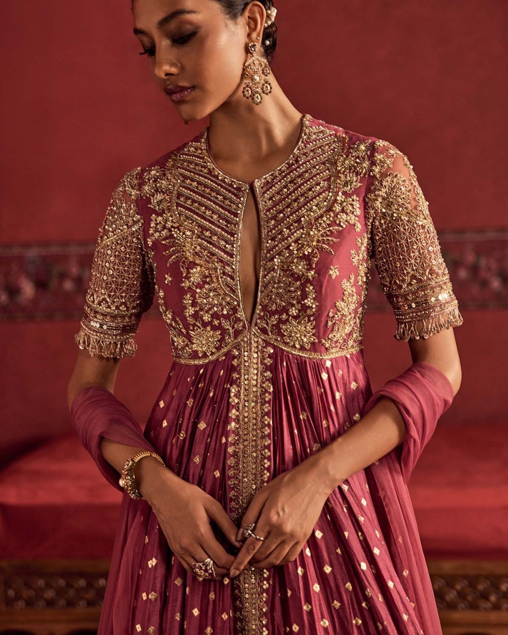 Sargam Anarkali Set