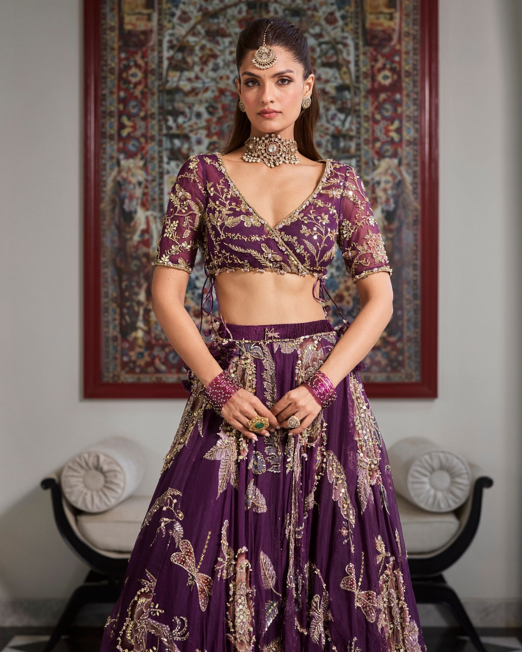 Rayhana Lehenga Set