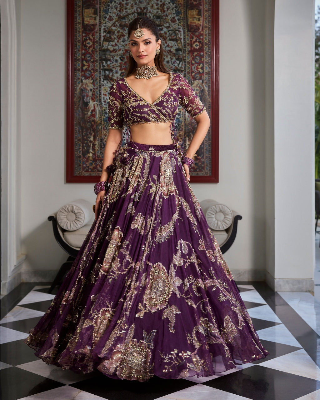 Rayhana Lehenga Set