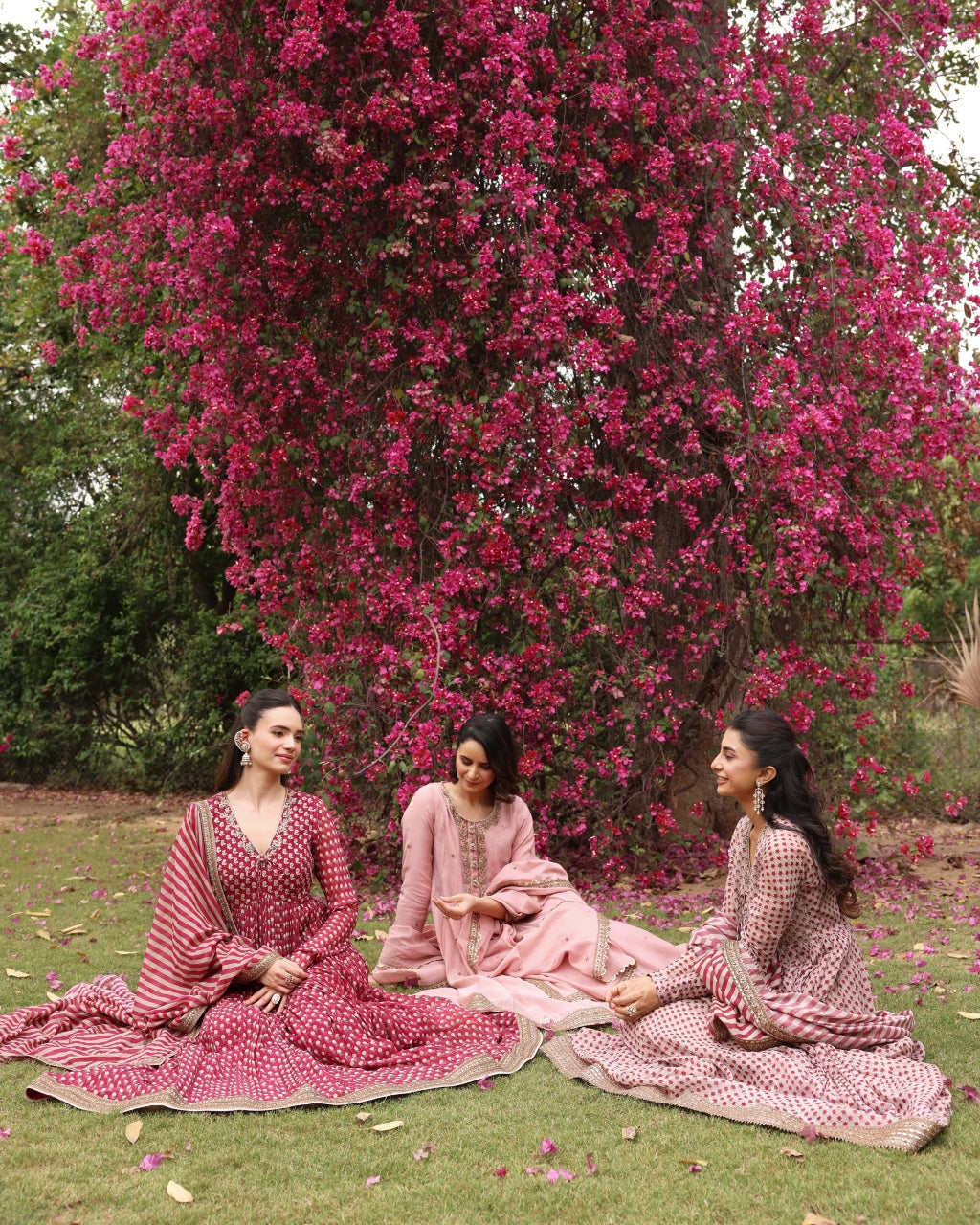 Red Anargul Anarkali