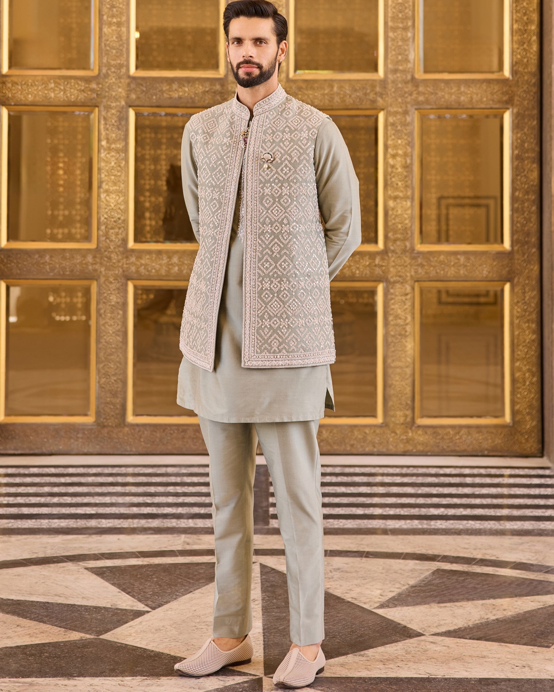 Evermore Kurta Bandi Set
