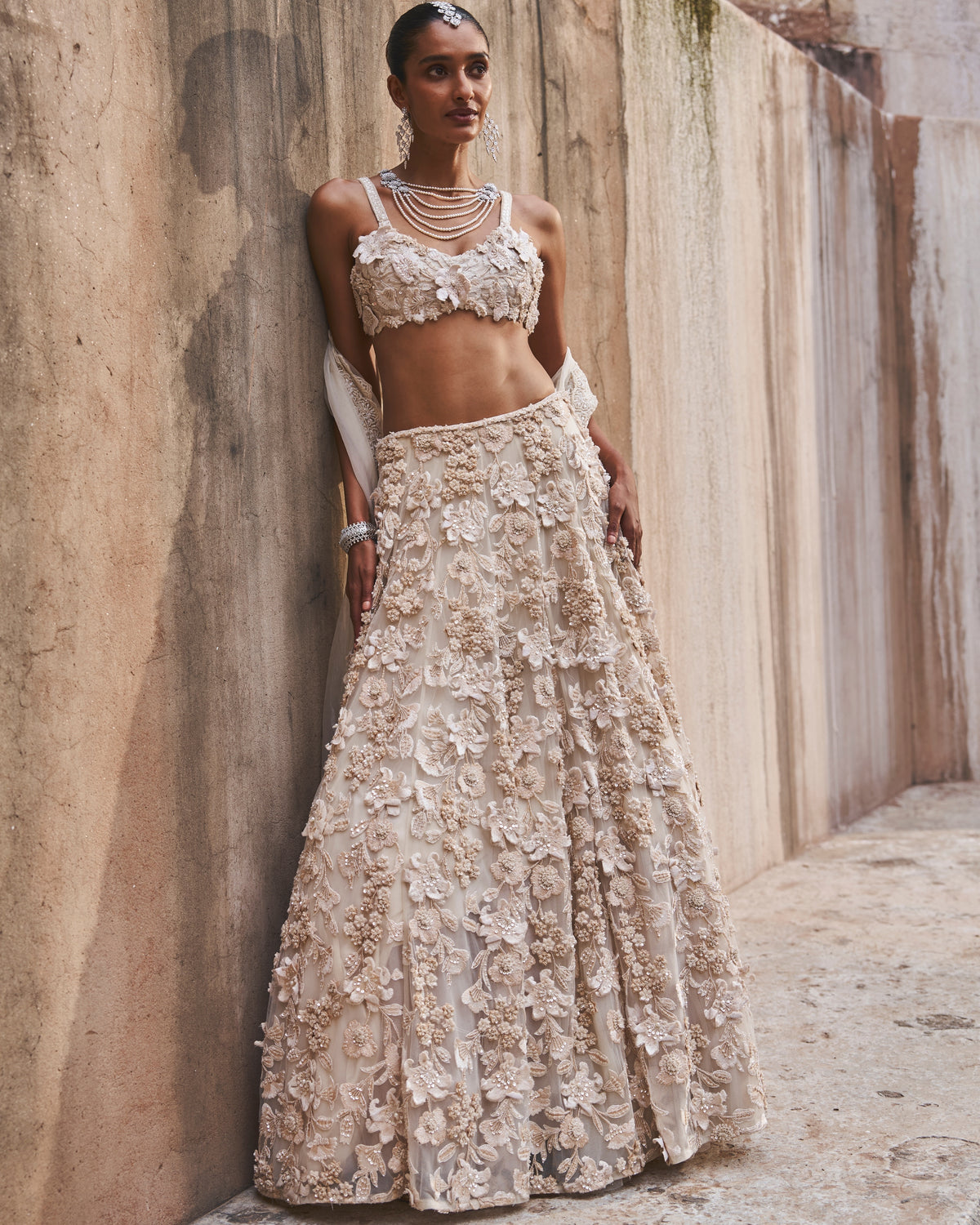 Ivoria Lehenga Set