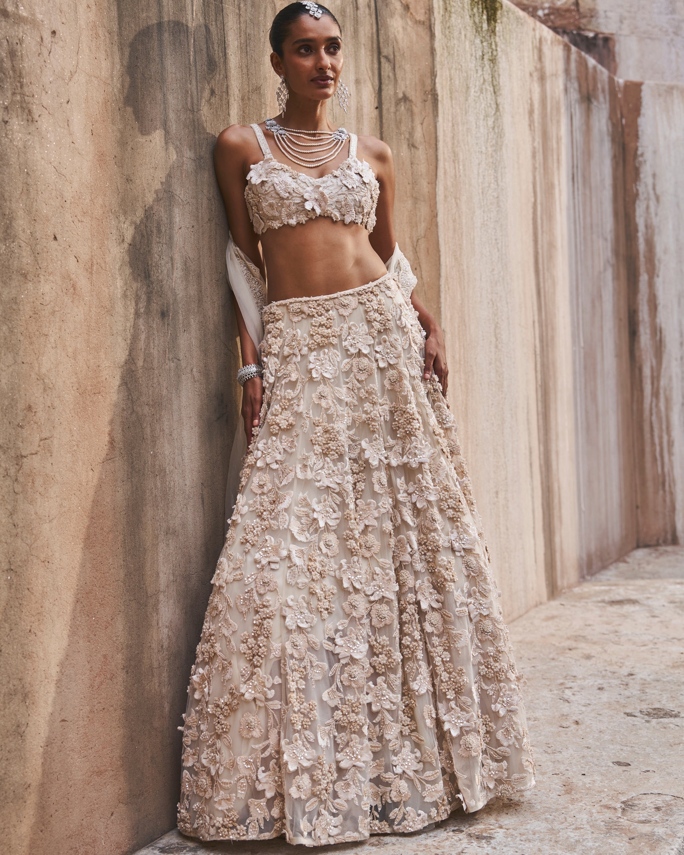 Ivoria Lehenga Set