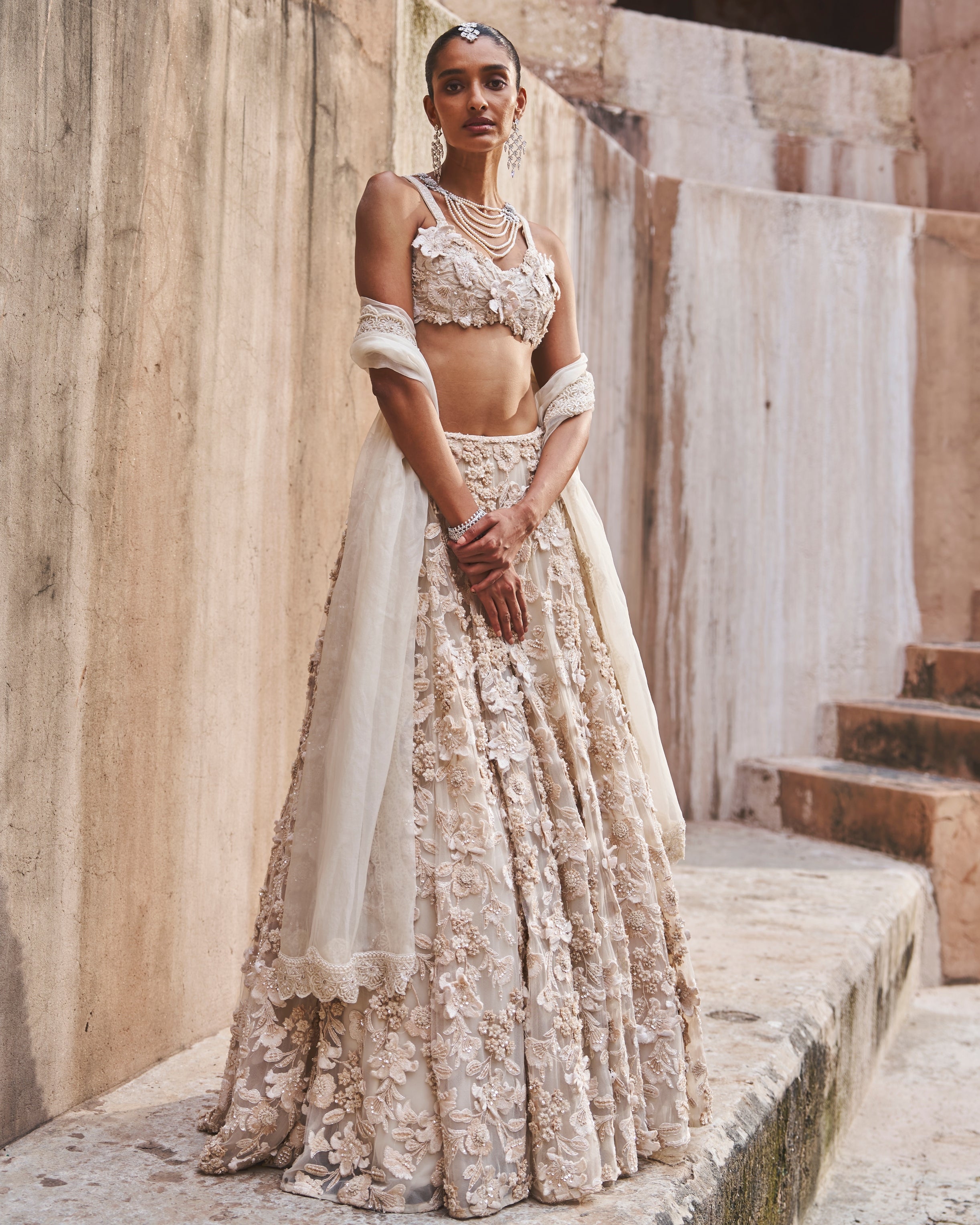 Ivoria Lehenga Set