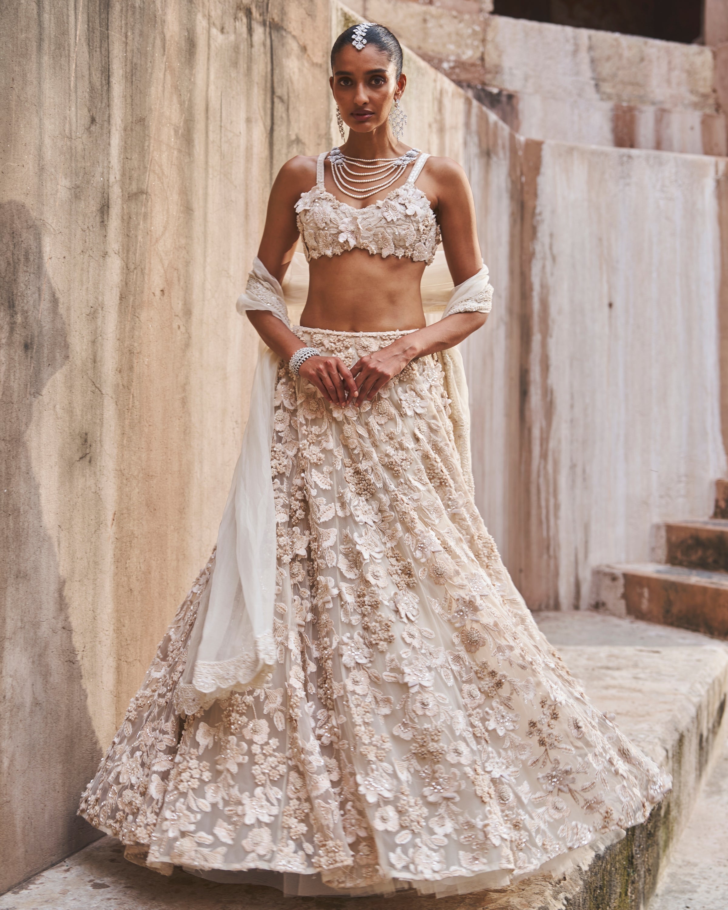 Ivoria Lehenga Set