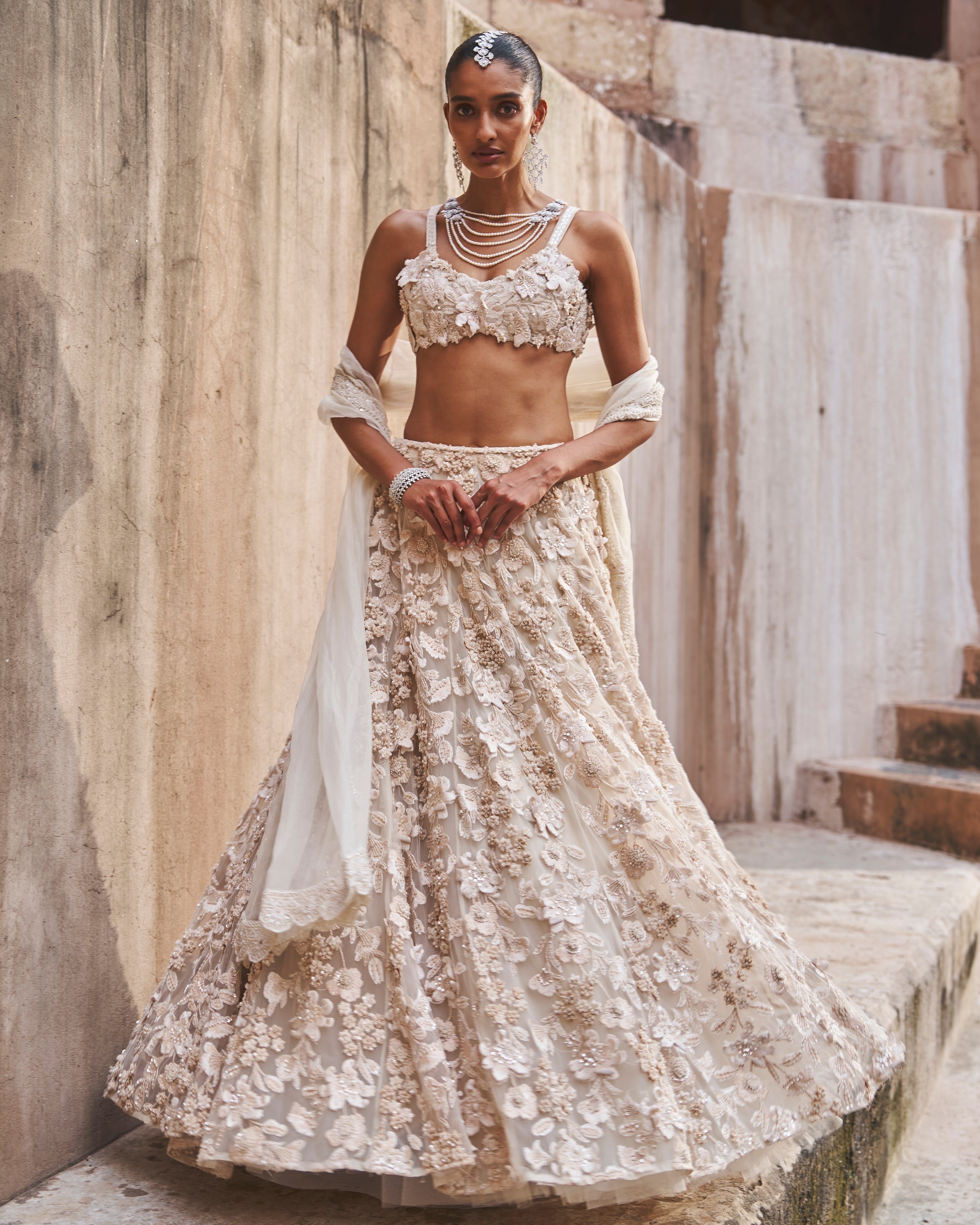 Ivoria Lehenga Set