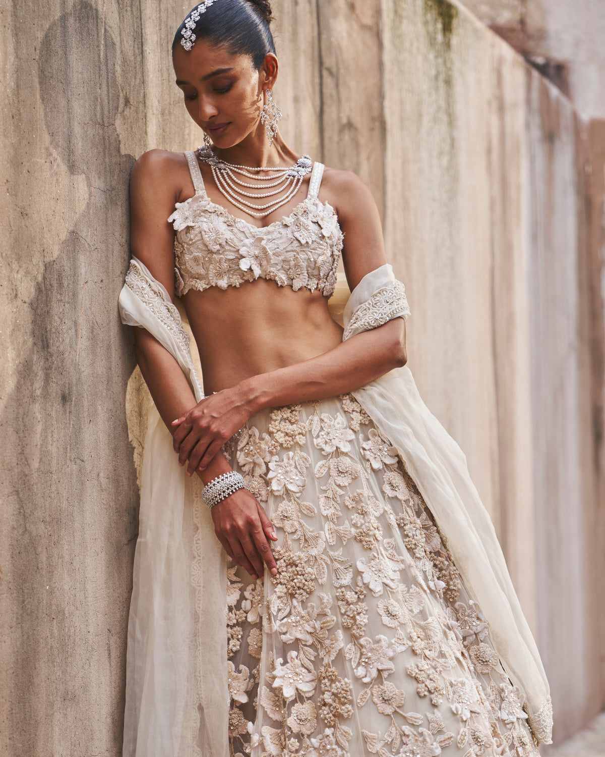 Ivoria Lehenga Set