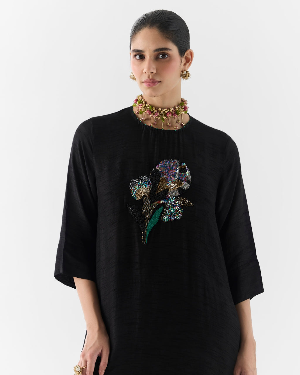 Black Rose Kurta & Pants