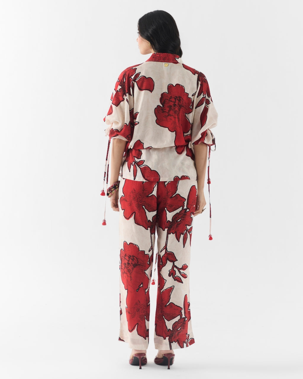 Rosalie Drawstring Shirt & Trousers Co-Ord
