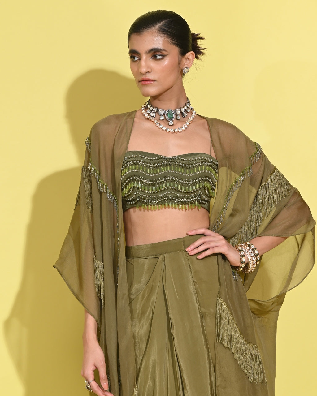 Gigli Groove Cape Set