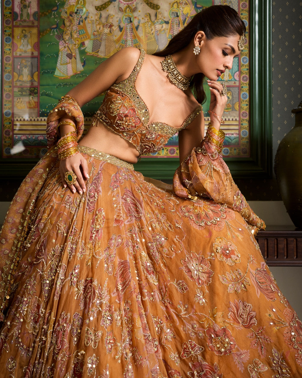 Rudra Lehenga Set