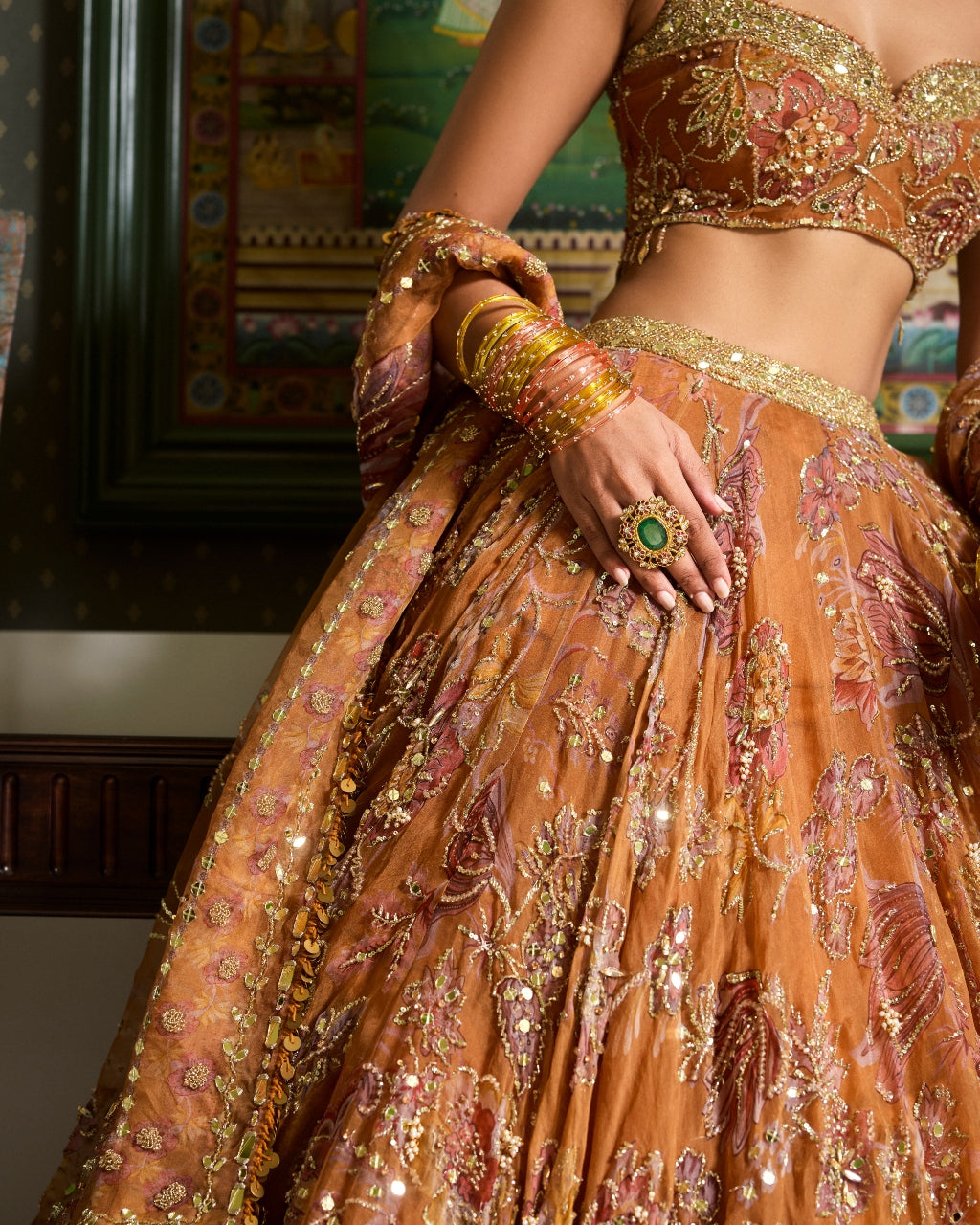 Rudra Lehenga Set