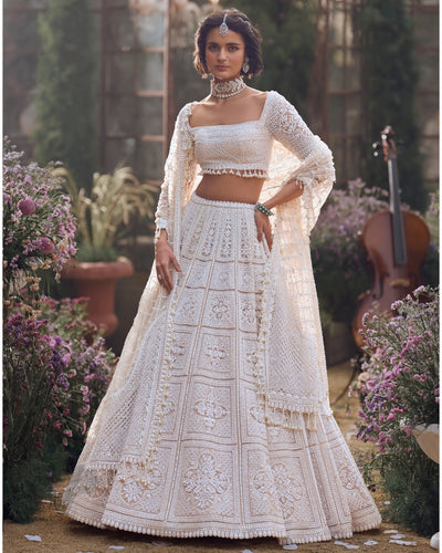 Geometric Lehenga Set