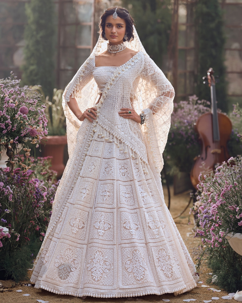 Geometric Lehenga Set