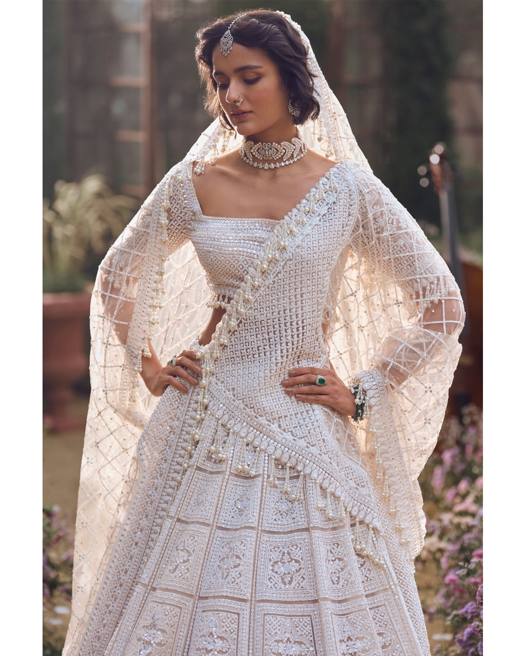 Geometric Lehenga Set