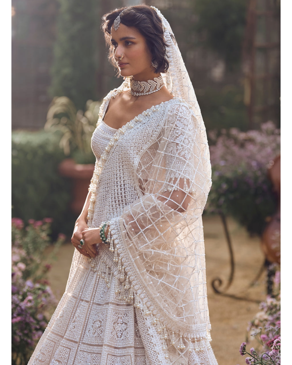 Geometric Lehenga Set