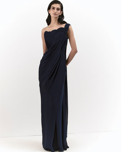 The Athena Origami Sari