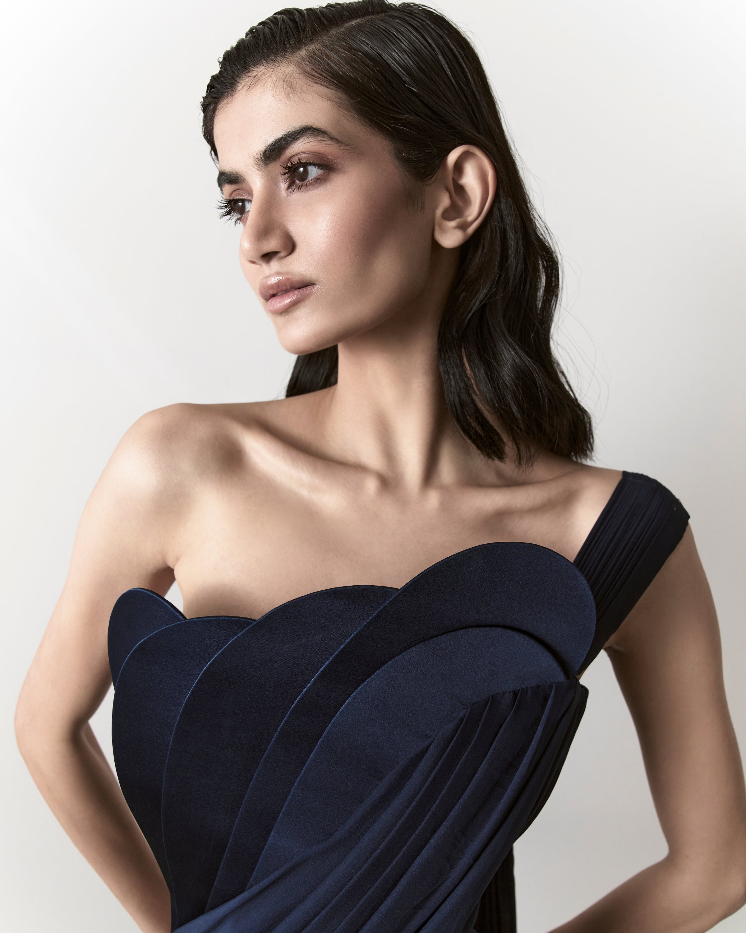 The Athena Origami Sari