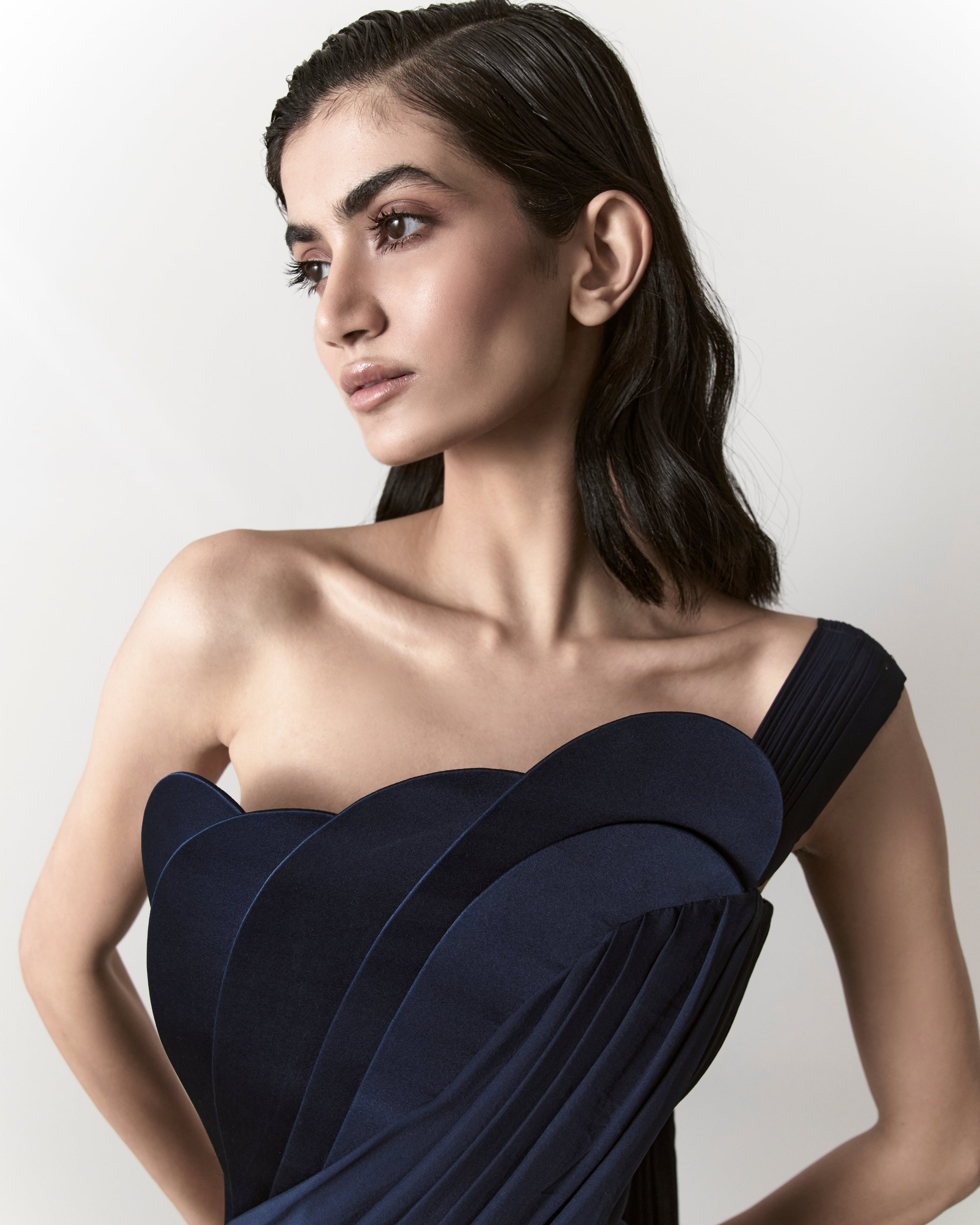 The Athena Origami Sari