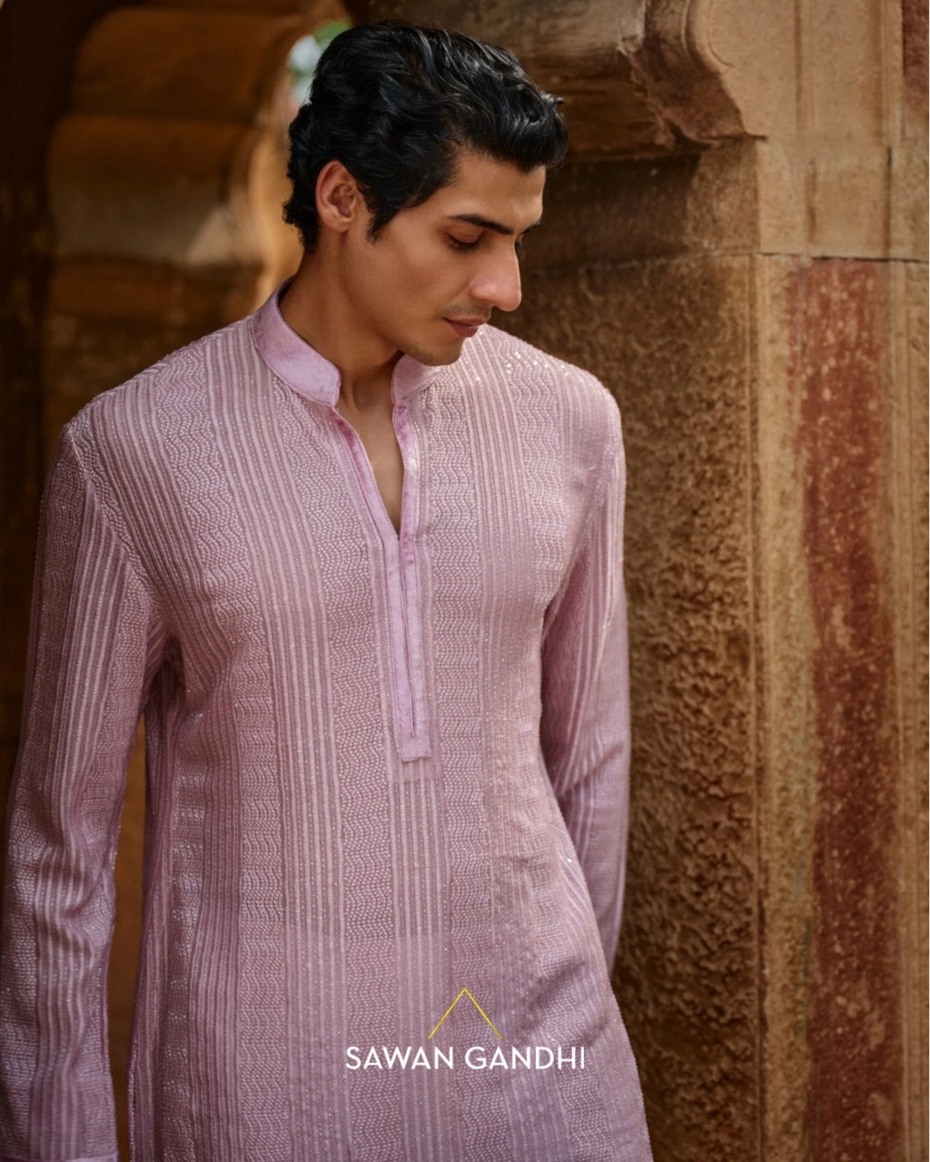 Dusty Rose Kurta Set
