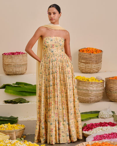 lemon maxi dress Strappy Contrast Lace Detail In Satin | EGO US high split Lemon & Floral Print Maxi