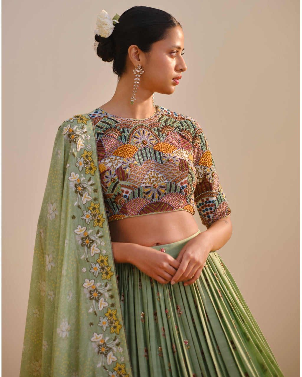 Peacock Lehenga Set