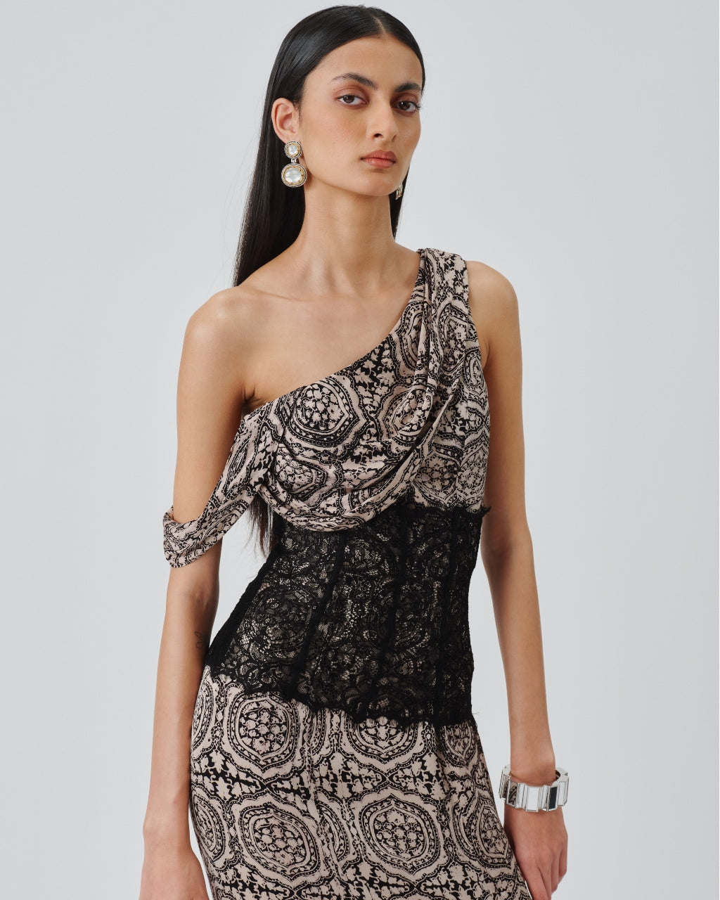 Tara Ajrakh Gown