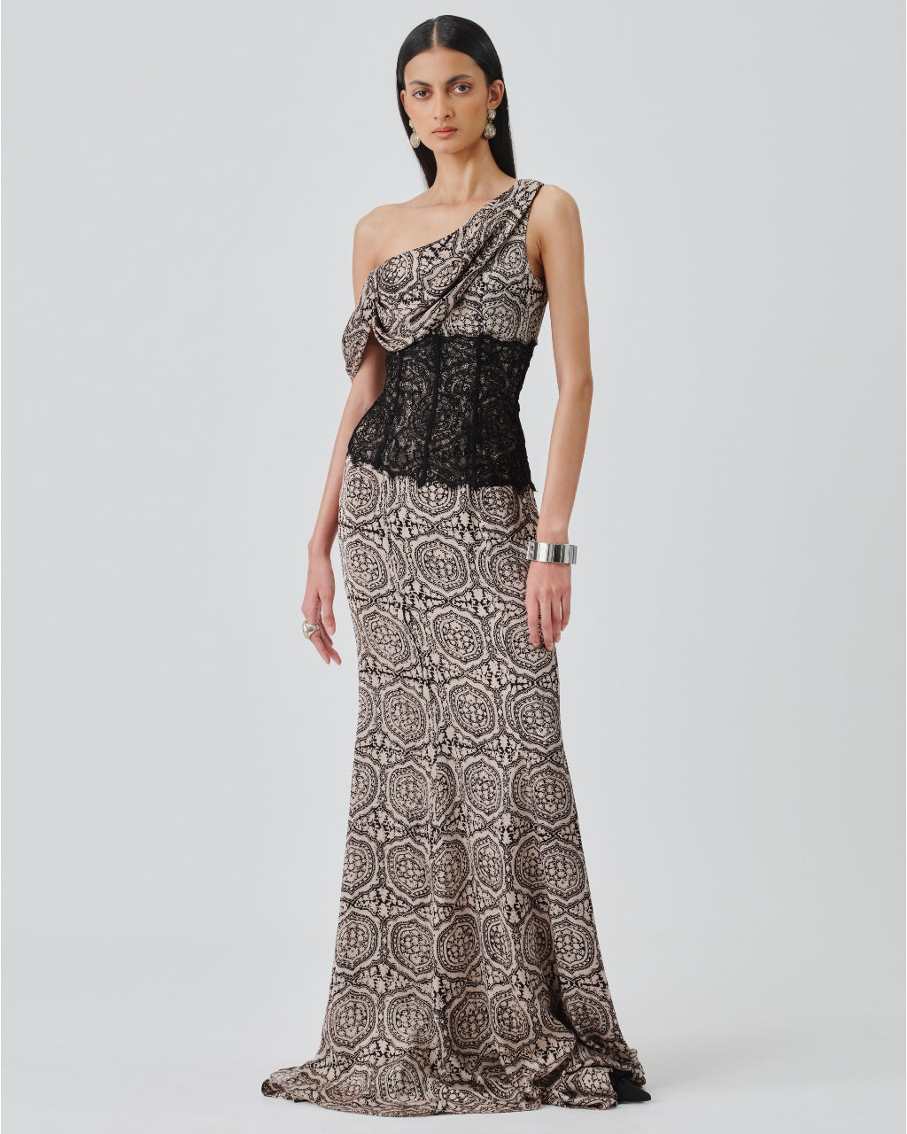 Tara Ajrakh Gown