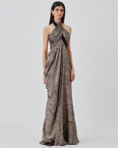 Aveline Halter Gown