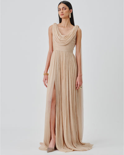 Athena Ruched Gown