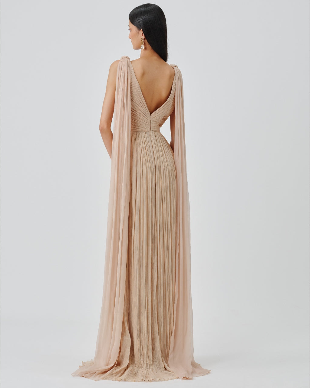 Athena Ruched Gown