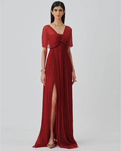 Scarlet Muse Ruched Gown