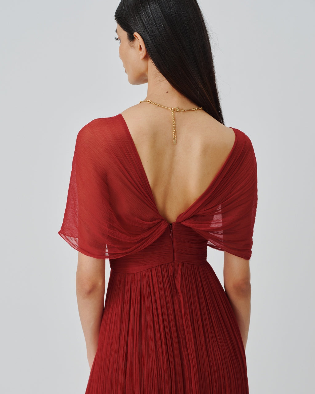 Scarlet Muse Ruched Gown