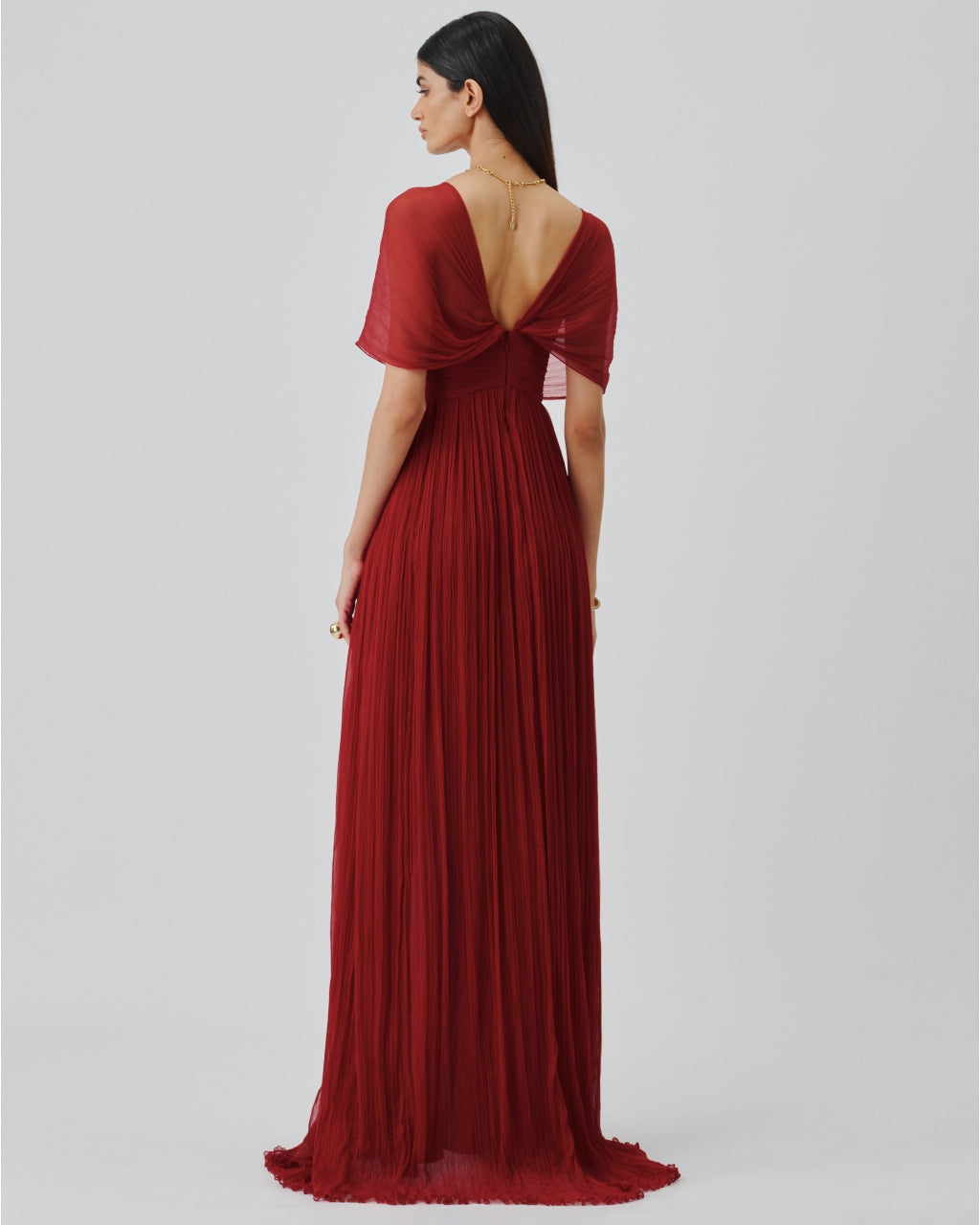 Scarlet Muse Ruched Gown