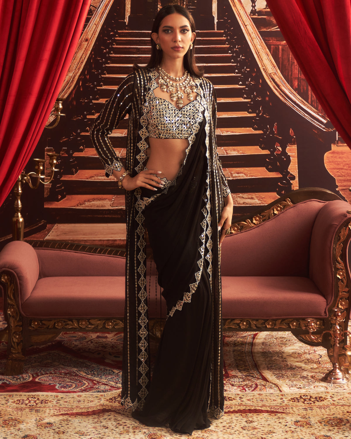 Naina Concept Sari Set