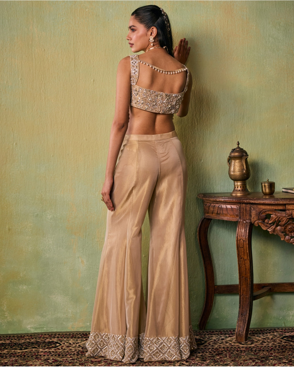 Uma Choli Pants Set