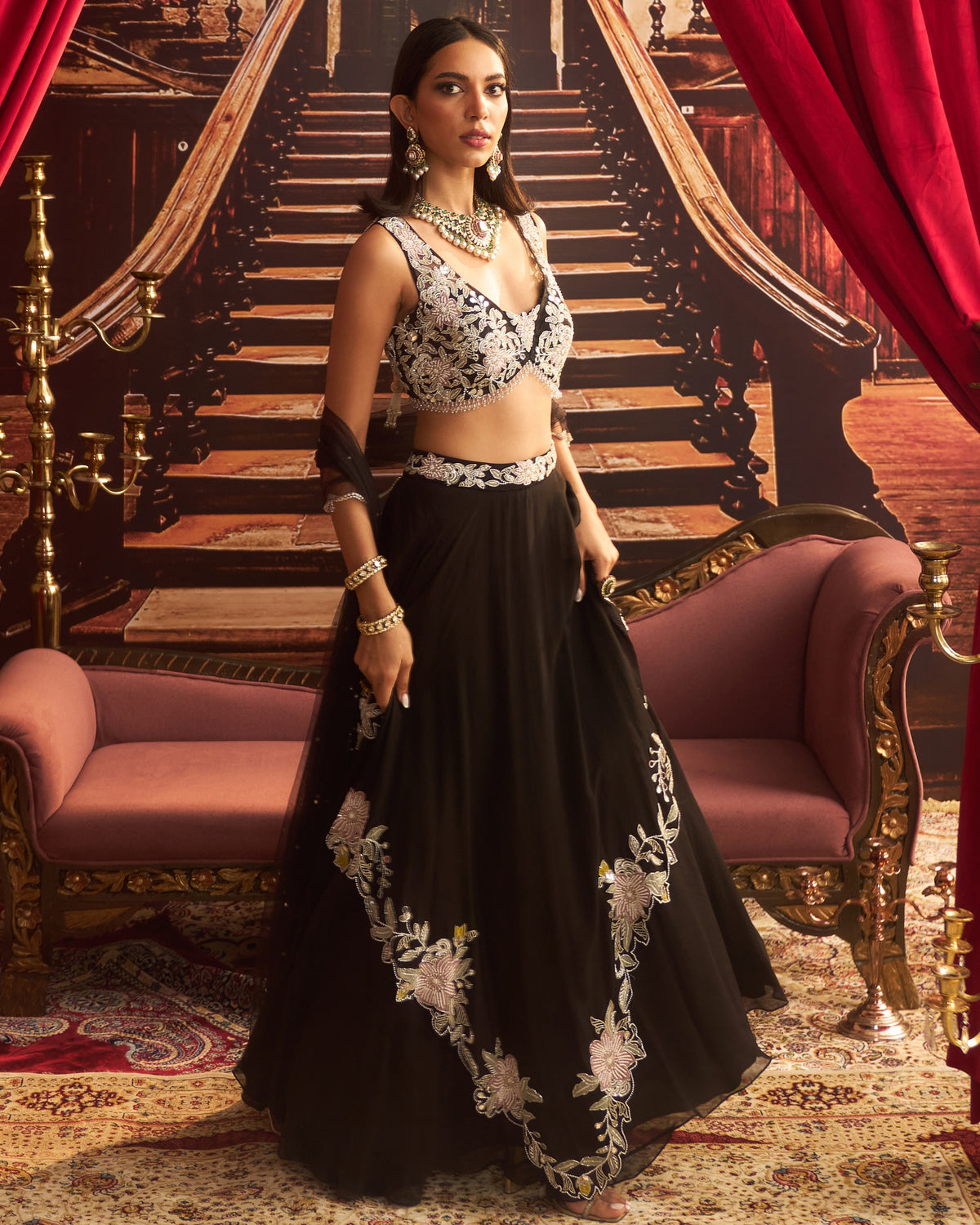 Malaika Lehenga Set