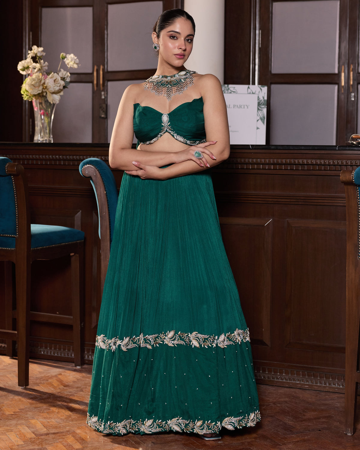 Janam Skirt Set