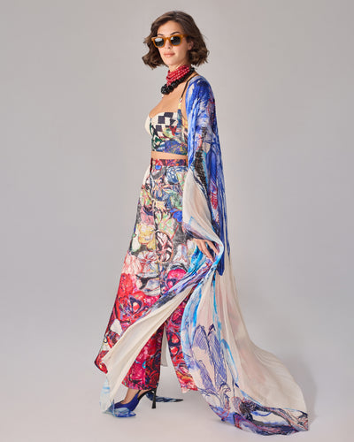 Simone Mia Dolly Cape Set Bustier