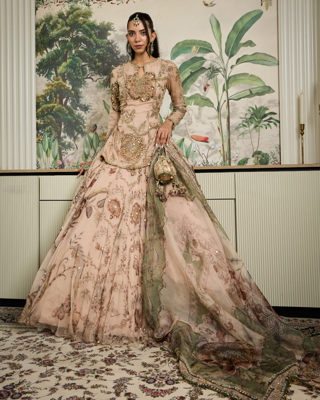 Safia Kurta And Lehenga Set